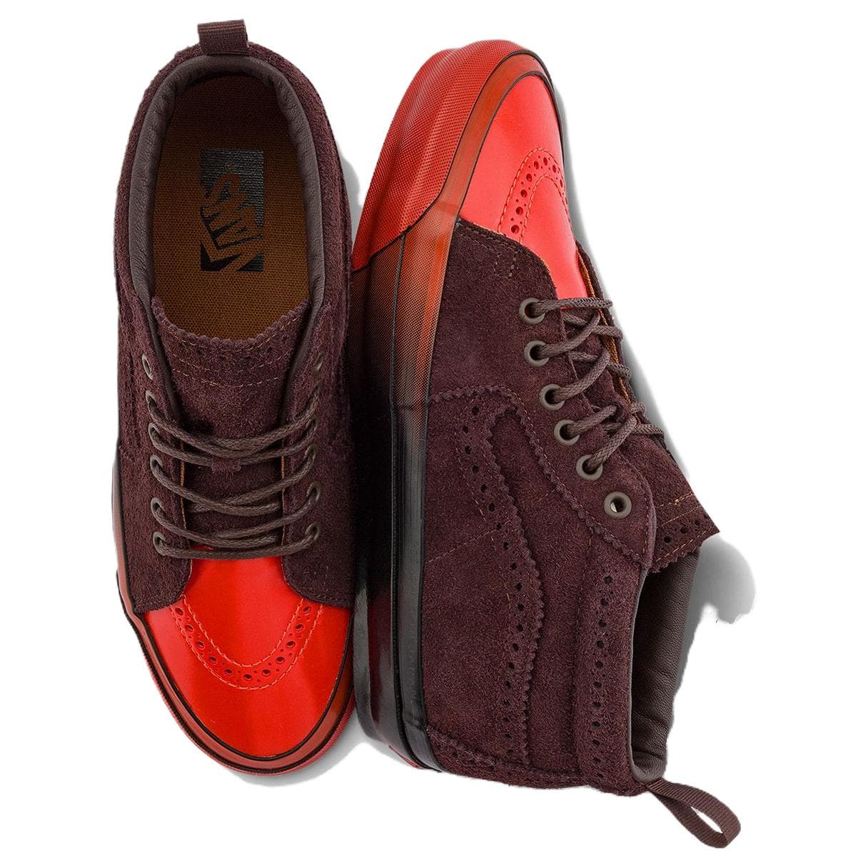 Кроссовки Vans SK8 MID Топ Скейтборд Кроссовки Унисекс Умбра - изображение 3