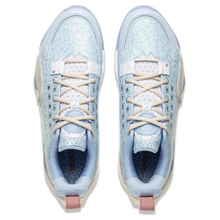 Кроссовки для баскетбола Li-Ning Way Of Wade All City 13 Ледяной Синий Технология BOOM Лоу-топы Баскетбольные Кроссовки Мужской Синий - изображение 4
