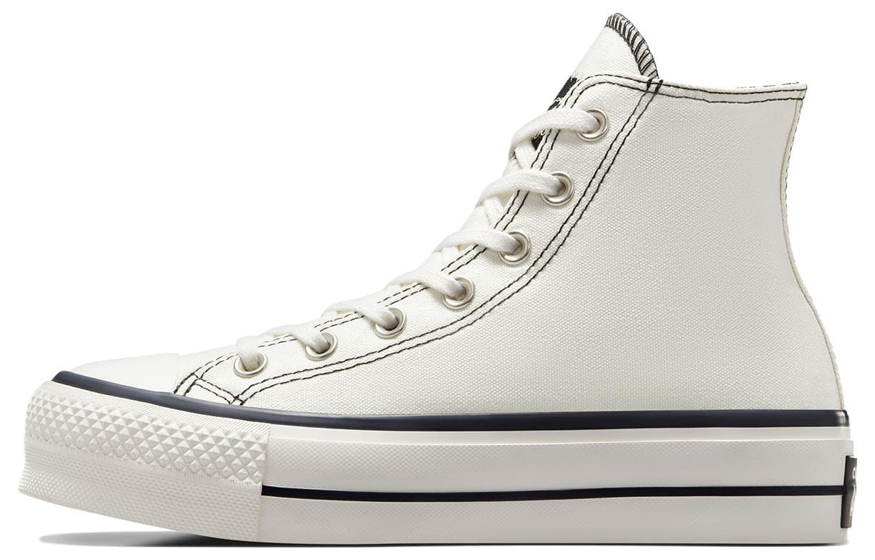 Кеды Converse All Star Lift удобные универсальные износостойкие увеличивающие рост хай-топы кеды женские белые - изображение 1