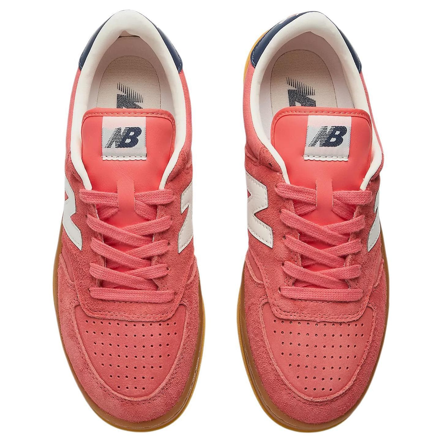 Кроссовки New Balance NB T500 Low Топ Скейтборд Кроссовки Унисекс Красный Белый - изображение 2
