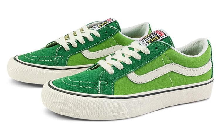 Кроссовки Vans SK8 Low VR3 Green White - изображение 2