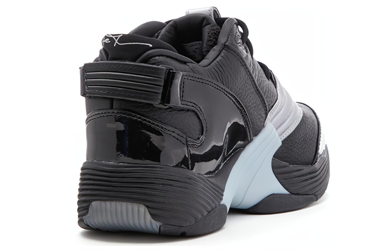 Ретро баскетбольные кроссовки Reebok Answer V Black Silver - изображение 4