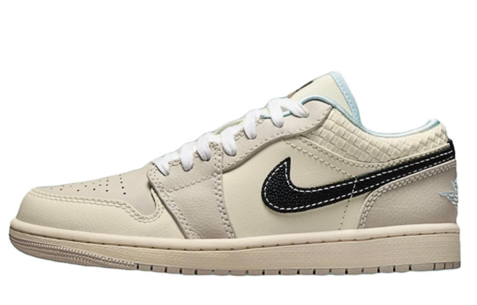 Ретро баскетбольные кроссовки Jordan Air Jordan 1 "Weave Panda" — фото 7