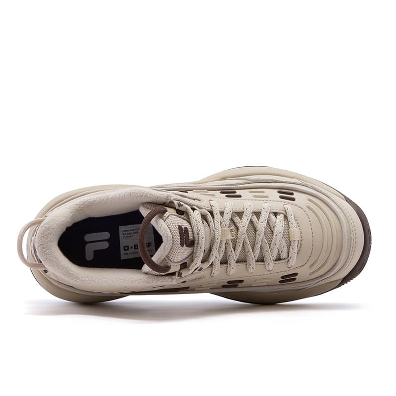 Кроссовки для баскетбола FILA FUSION FIRE Flame Shoes С флисовой подкладкой Модный спортивный текстиль Синтетическая кожа MID Топ - изображение 4