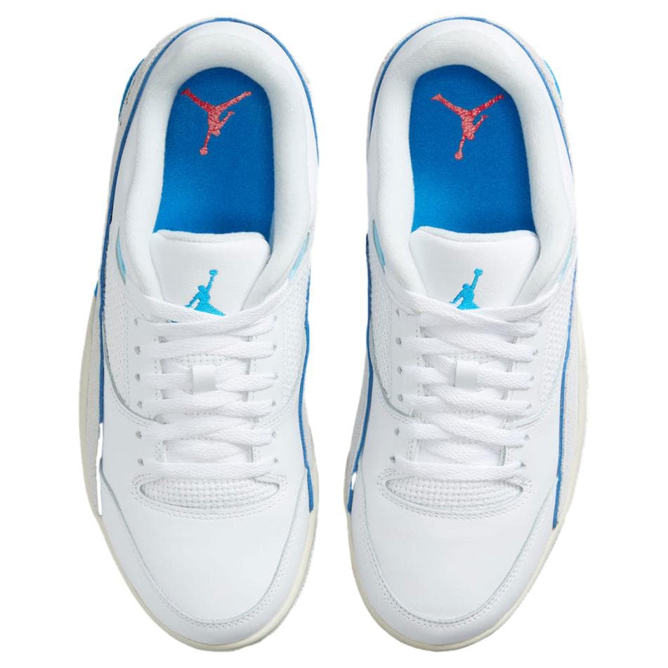 Кроссовки Jordan Flight Court Classic и Универсальный Low Top Винтажные Баскетбольные Кроссовки Мужские Белые - изображение 4
