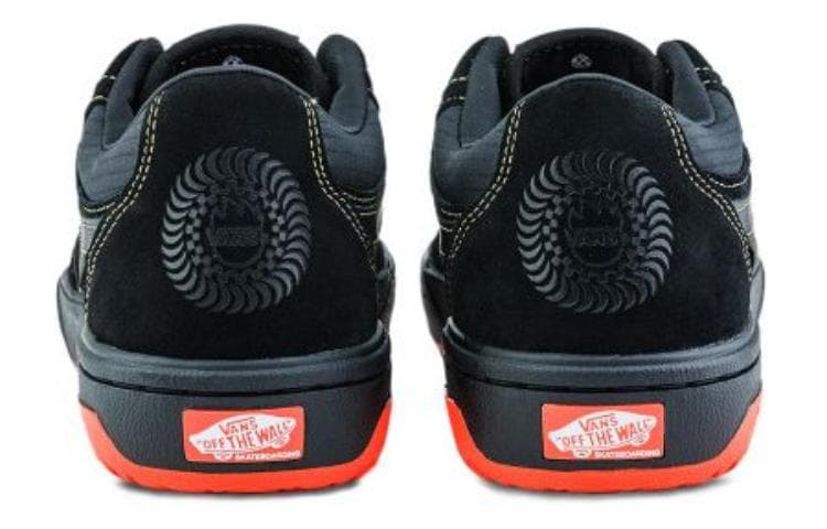 Кроссовки SPITFIRE x Vans Rowan Black Orange - изображение 3