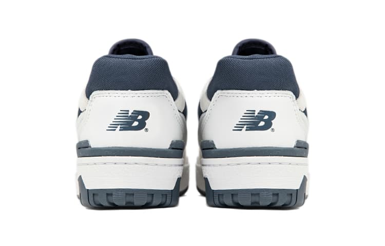Ретро баскетбольные кроссовки New Balance 550 White Blue - изображение 4