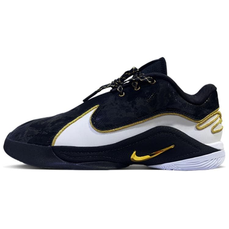 Кроссовки для баскетбола Nike LeBron 22 Противоскользящие Устойчивые к истиранию Низкие Баскетбольные кроссовки Мужские Черно-белые - изображение 1