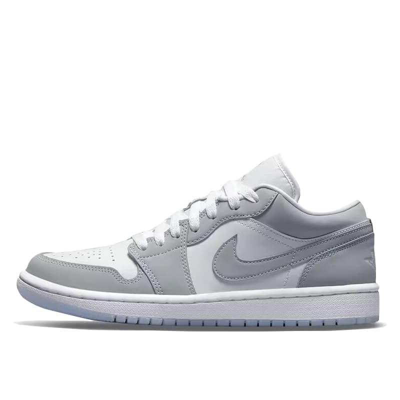 Ретро баскетбольные кроссовки Jordan Air Jordan 1 Low "Wolf Grey" - изображение 6