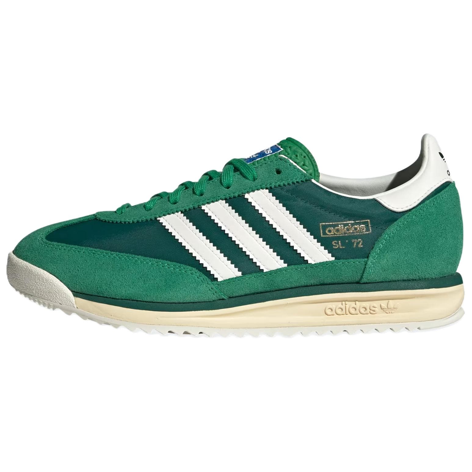 Кроссовки для спортзала Adidas Originals SL 72 RS Low Топ Тренировочные Кроссовки Мужские Зеленые - изображение 1