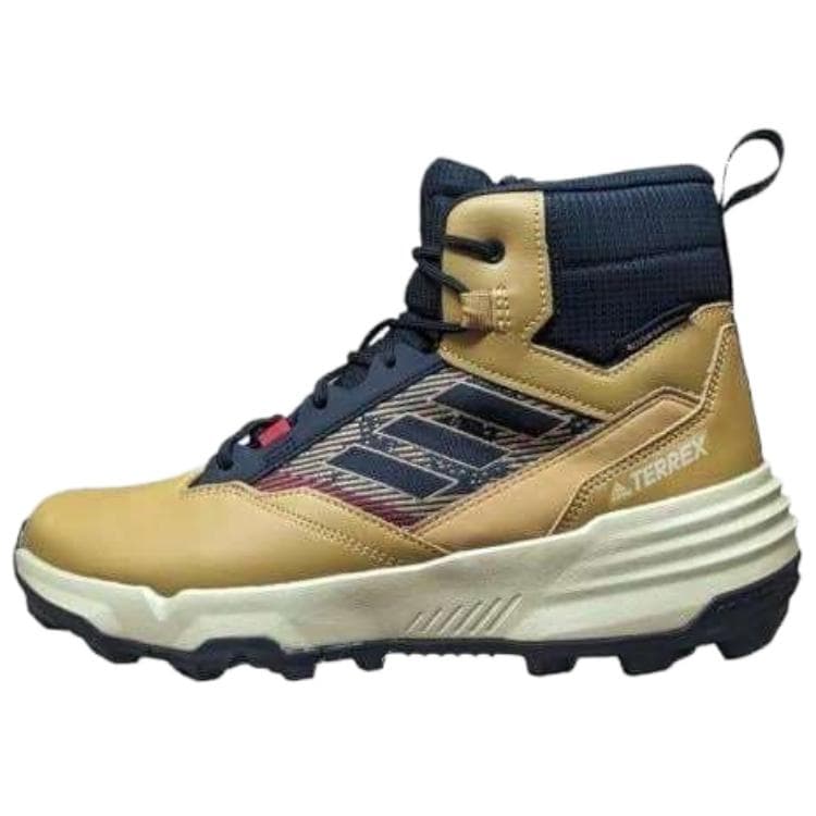 Кроссовки adidas Terrex UNITY Мягкий и Комфортный MID Походная Обувь Мужская Бежевая - изображение 1