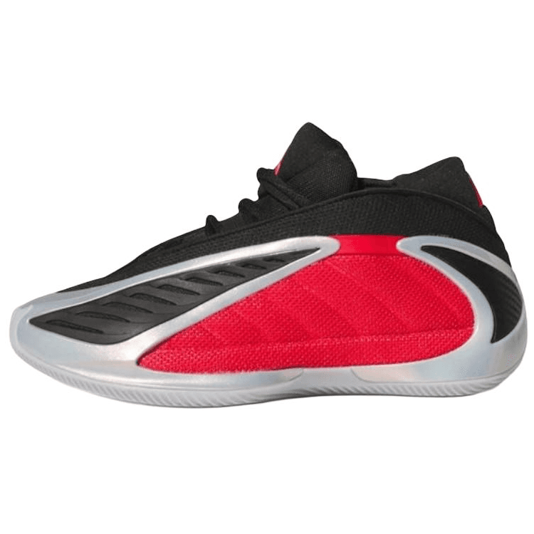 Кроссовки для баскетбола Adidas AE2 Low Баскетбольные кроссовки унисекс серебристо-красный черный - изображение 1