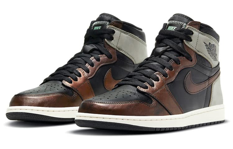 Ретро баскетбольные кроссовки Air Jordan 1 Retro High OG "Rust Shadow" - изображение 3
