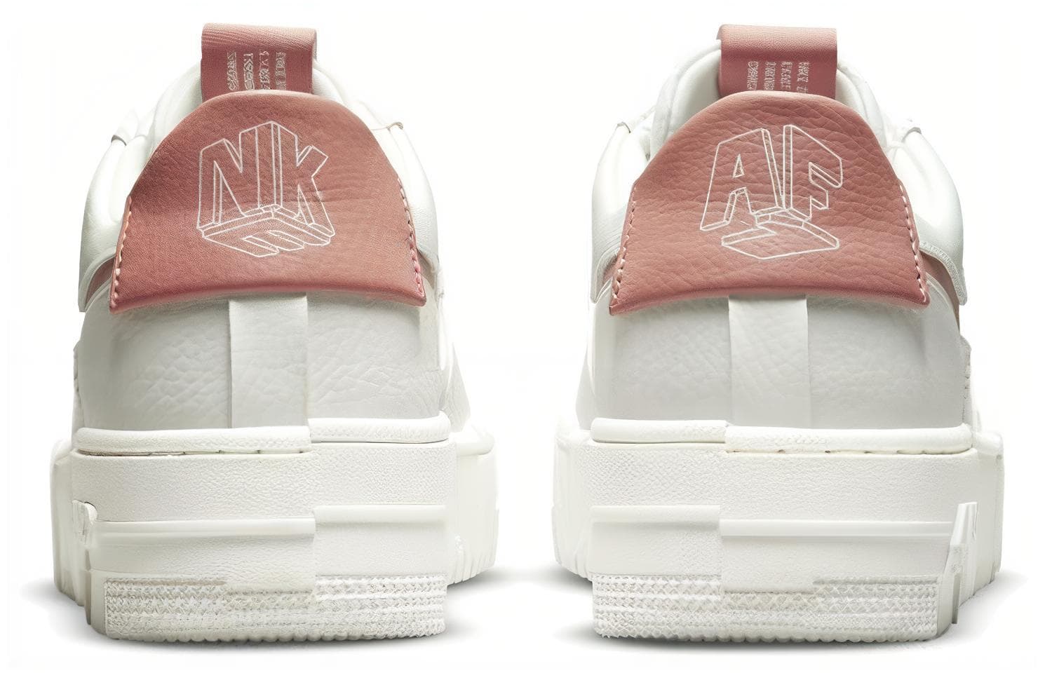 Кроссовки Nike Air Force 1 Pixel White Pink — фото 5