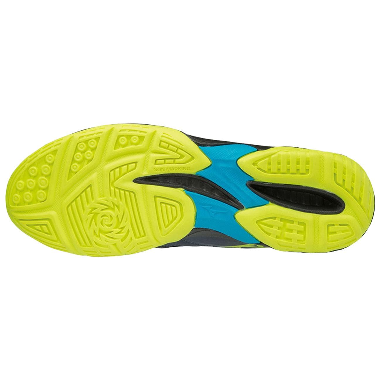 Кроссовки для спортзала Mizuno Thunder Blade Дышащие и Легкие Кроссовки для Тренировок Унисекс Серый Зеленый - изображение 3