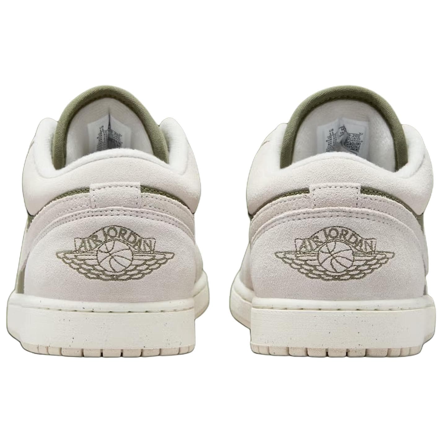 Ретро баскетбольные кроссовки Jordan Air Jordan 1 Low White Green - изображение 5