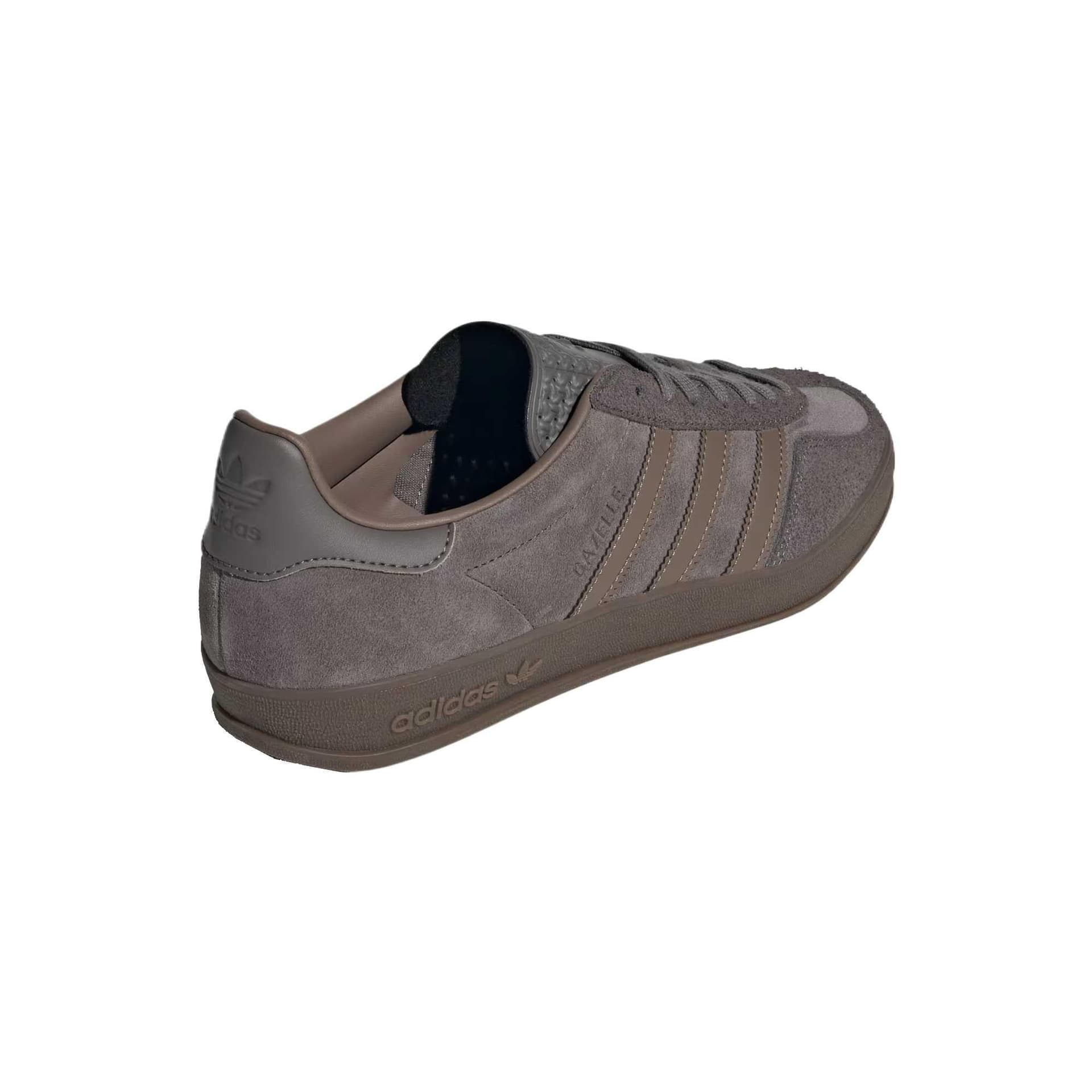 Кроссовки для спортзала Adidas Originals Gazelle Low Тренировочные кроссовки унисекс серого цвета - изображение 4