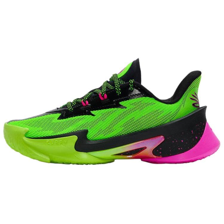 Кроссовки для баскетбола Under Armour CURRY SERIES 7 Баскетбольные кроссовки Унисекс Зелёный - изображение 1