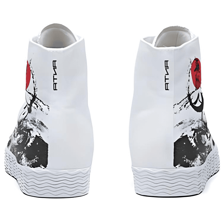 Кеды Anta High Top Canvas Shoes Black White - изображение 4