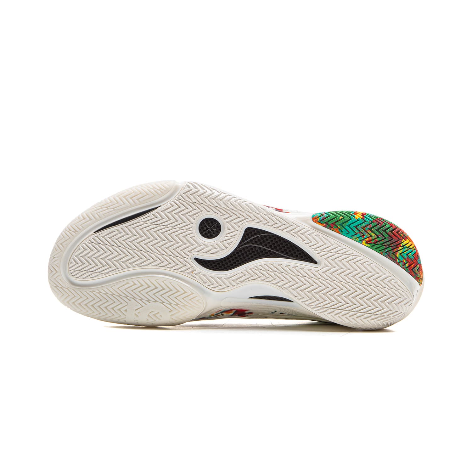 Кроссовки для баскетбола Li-Ning Wade 808 5Ultra v2 Фейерверк Легкий гибкий стабильный поддержка покрытие антискручивание лоу-топы баскетбольные кроссовки мужской шампанский белый - изображение 7