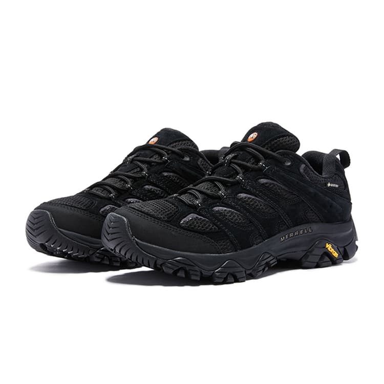 Кроссовки MERRELL MOAB 3 Противоскользящий Устойчивый к износу Дышащий Низкий Верх Походная Обувь Мужская Черная - изображение 2