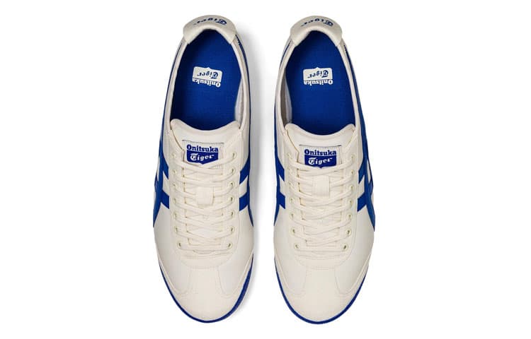 Кроссовки Onitsuka Tiger Mexico 66 Off White Blue - изображение 4