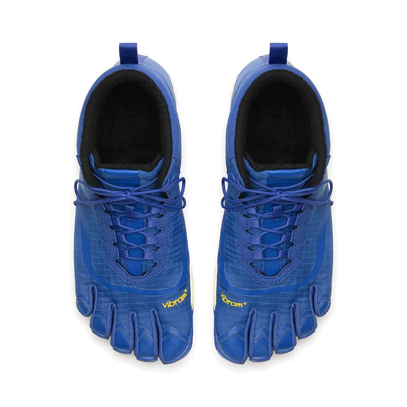 Кроссовки для спортзала Vibram ROADCOZY FIVE Fingers Обувь Дышащая и Легкая Высокие Кроссовки для тренировок Мужские Синие - изображение 2
