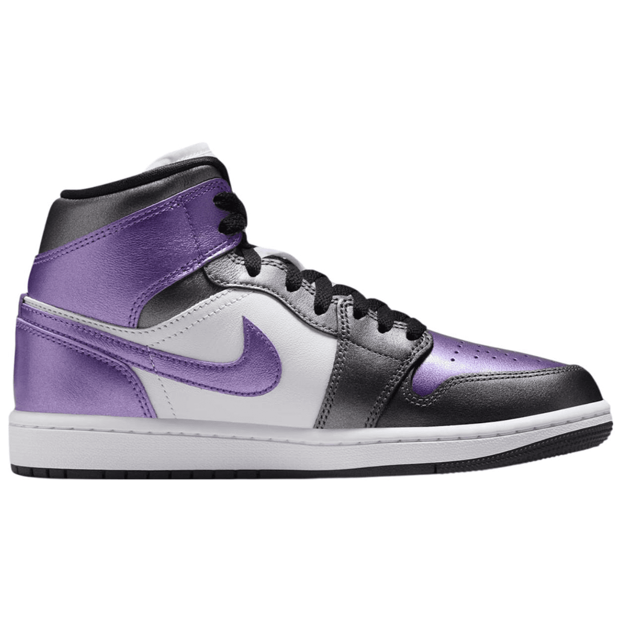 Ретро баскетбольные кроссовки Jordan Air Jordan 1 Противоскользящие Износостойкие MID Топ Винтажные Баскетбольные Кроссовки Женские - изображение 2