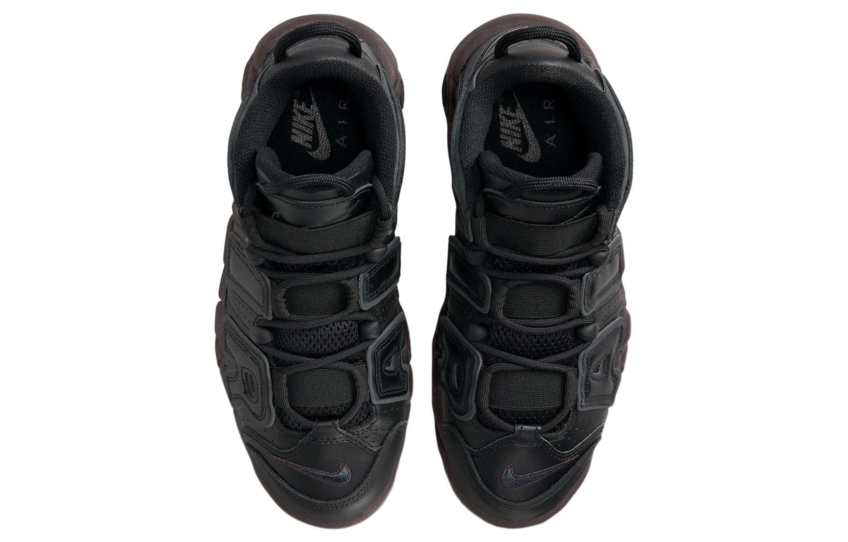 Ретро баскетбольные кроссовки Nike Air More Uptempo Black - изображение 4