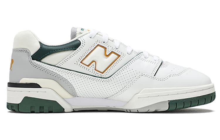 Ретро баскетбольные кроссовки New Balance 550 Banana Green - изображение 2
