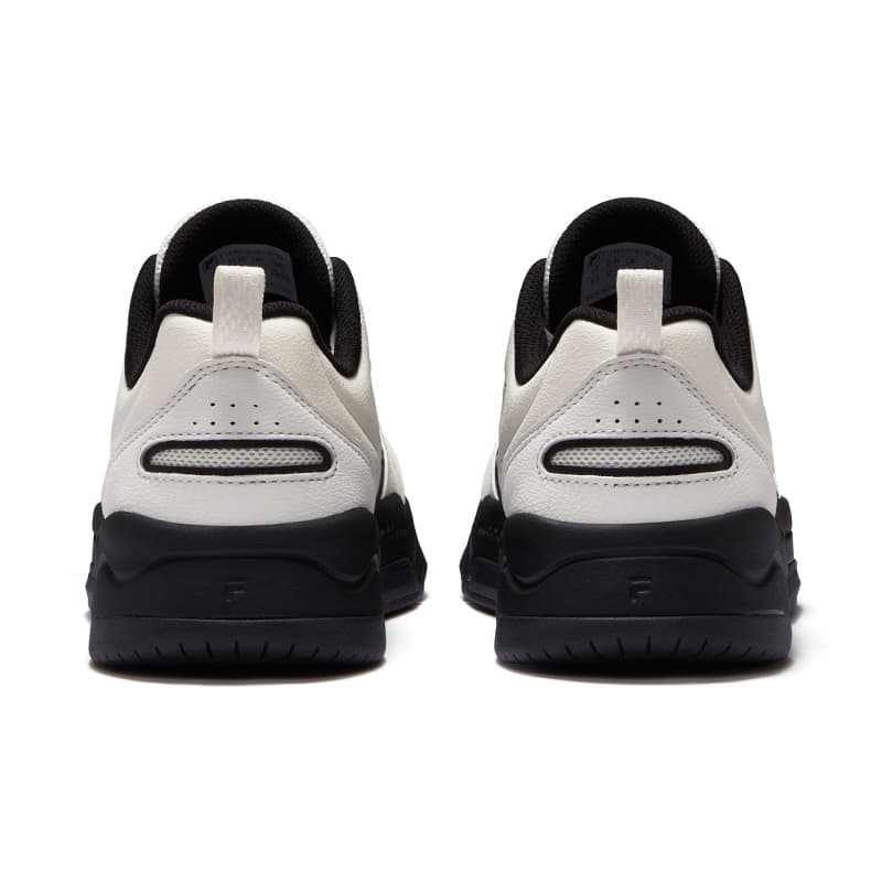 Кроссовки FILA FUSION Банк III Low Топ Скейтборд Обувь Женские Снег Черный - изображение 4