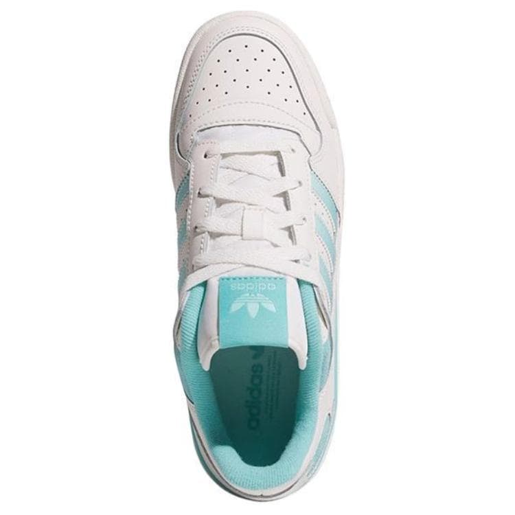 Кроссовки Adidas Originals FORUM Низкая Скейтборд Обувь Женская Белая Синяя - изображение 3