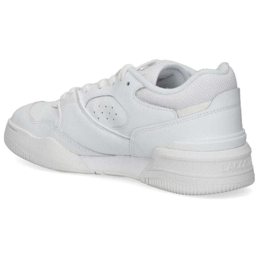 Кроссовки LACOSTE LINESHOT Противоскользящие Износостойкие Низкие Кроссовки для скейтбординга Женские Белые - изображение 4