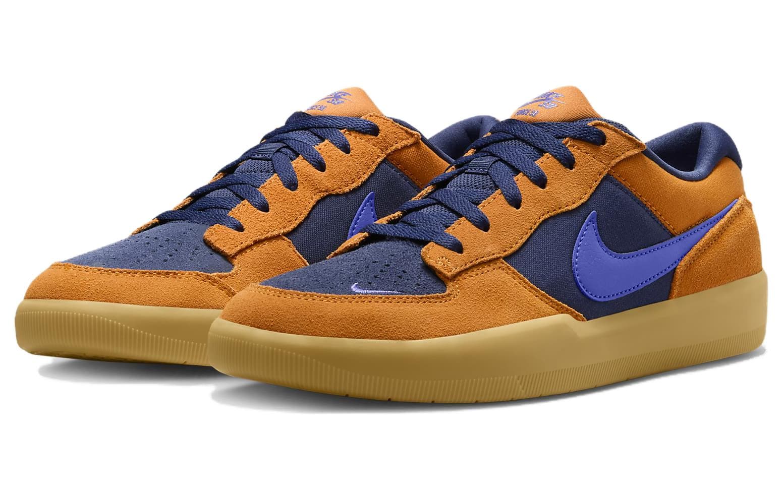 Кроссовки Nike SB Force 58 Orange Yellow - изображение 3