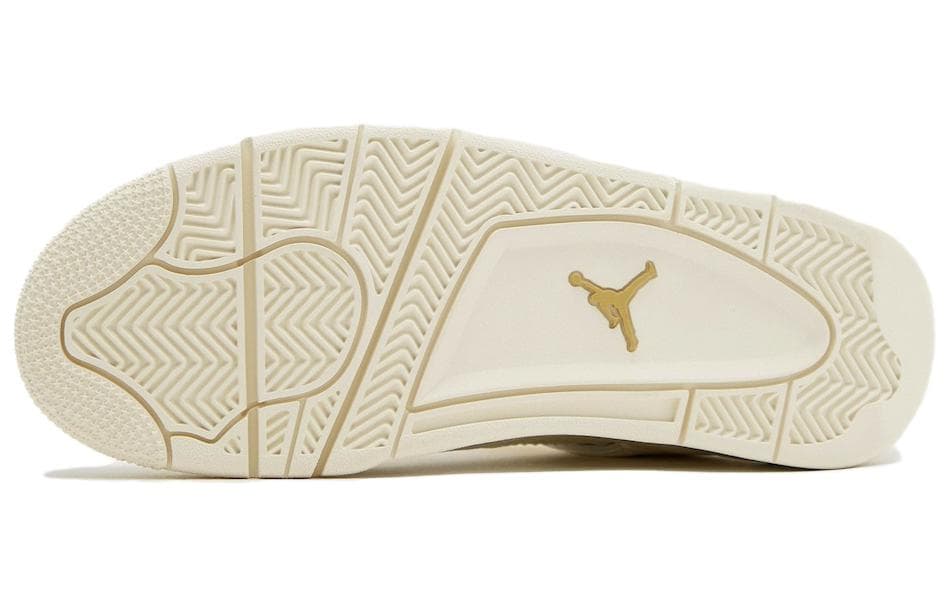 Ретро баскетбольные кроссовки Jordan Air Jordan 4 "Metallic Gold" - изображение 6