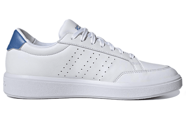 Кроссовки Adidas Neo Nova Court Теннис Скользящие Устойчивые к Износу Низкие Кроссовки для Скейтбординга Женские Белые Синие - изображение 2