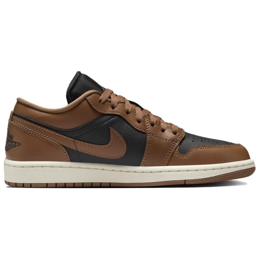 Ретро баскетбольные кроссовки Jordan Air Jordan 1 Low WMNS "Archaeo Brown" — фото 2