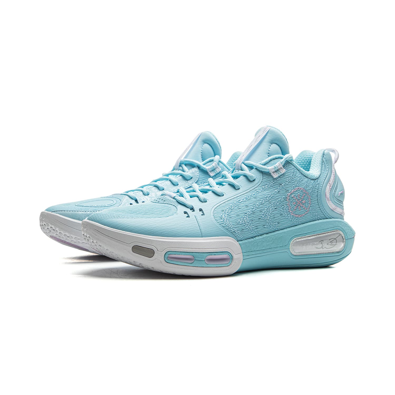 Кроссовки для баскетбола Li-Ning Wade Phantom 7 Мятный Технология BOOM Легкие гибкие устойчивые баскетбольные кроссовки для мужчин Лоу-топы Голубой - изображение 3