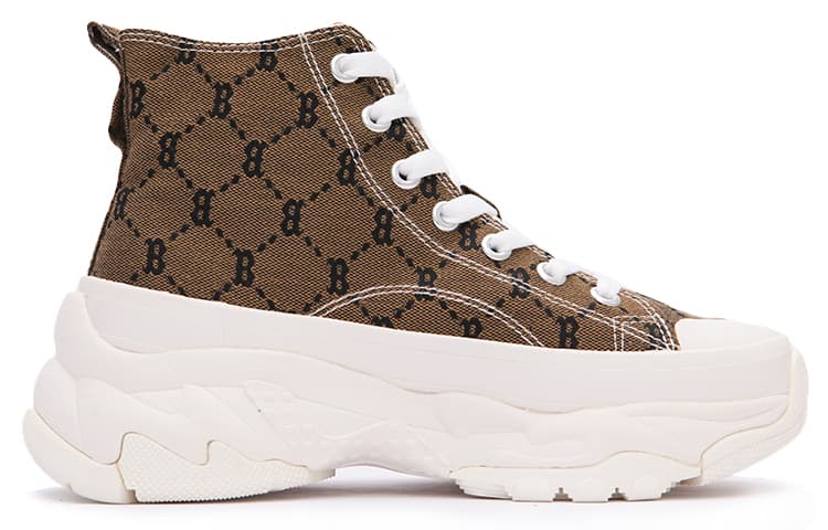 Кеды MLB Chunky High Mono Khaki - изображение 2