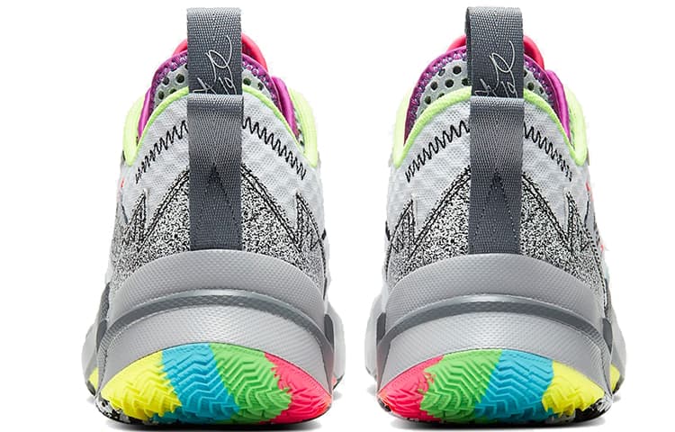 Кроссовки для баскетбола Jordan Why Not Zer0.3 Cold Grey - изображение 4