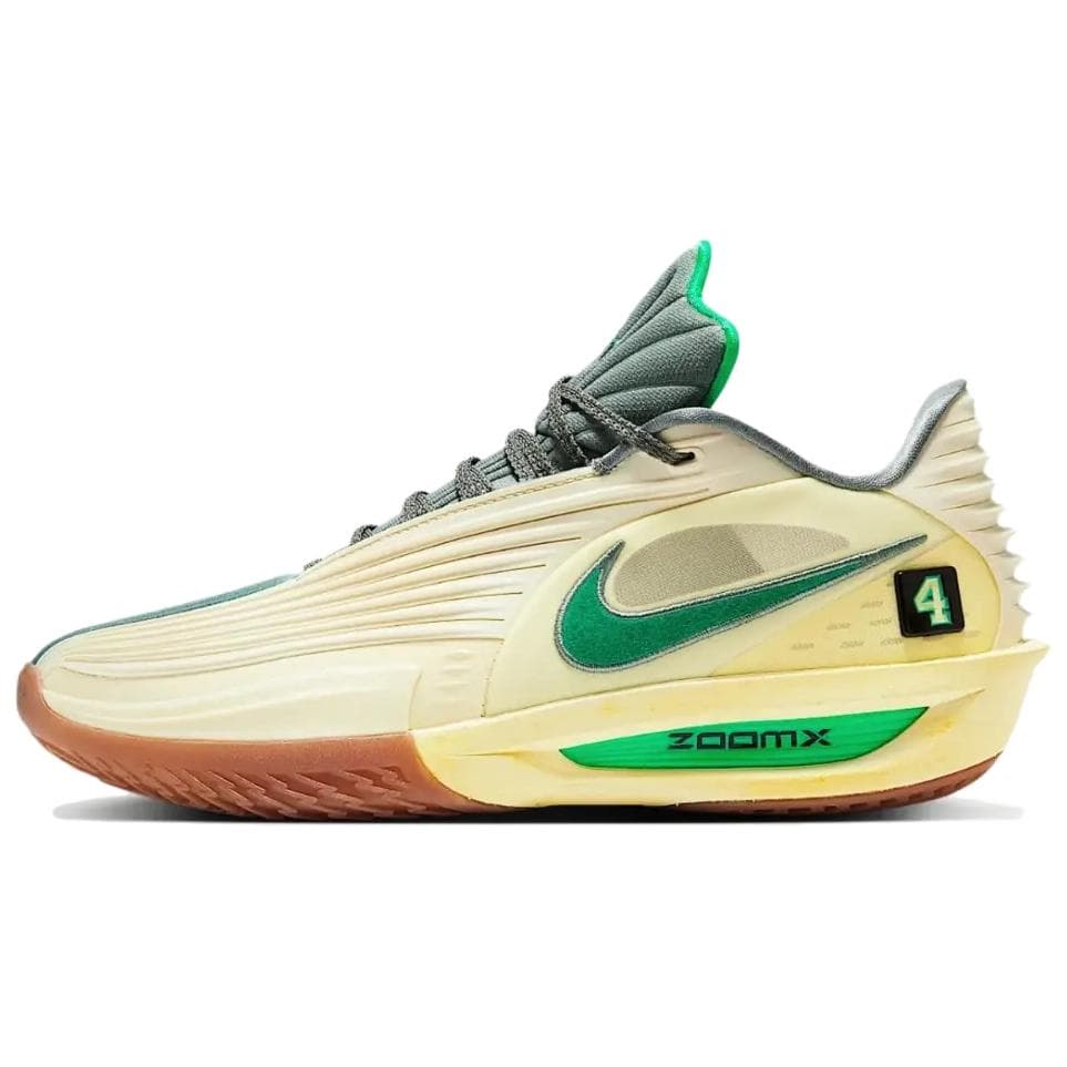 Кроссовки для баскетбола Nike GT Cut 3 Turbo Баскетбольные кроссовки Мужские Коричневые Зеленые - изображение 1