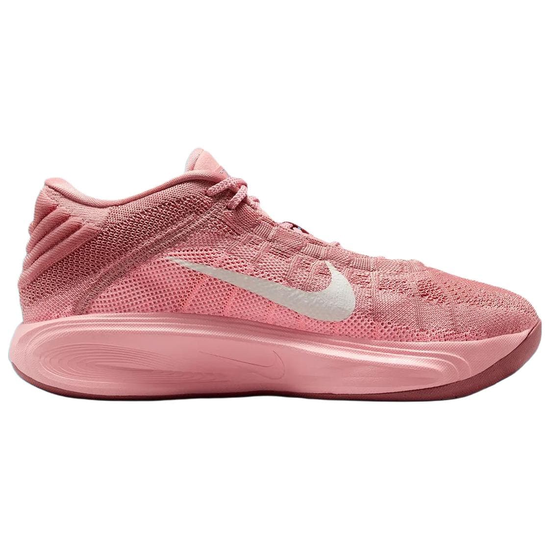 Кроссовки для баскетбола Nike G.T. Hustle 3 Амортизация Устойчивые к истиранию Низкие Баскетбольные кроссовки Мужские Розовые - изображение 2