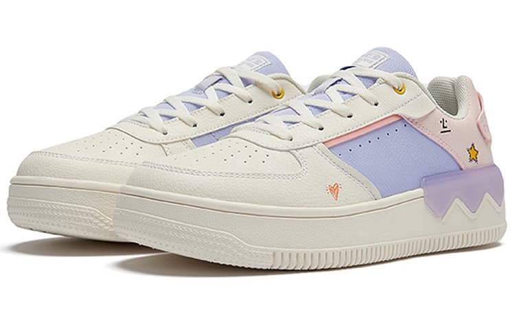 Кроссовки 361° Low Top Sneakers White Purple - изображение 2