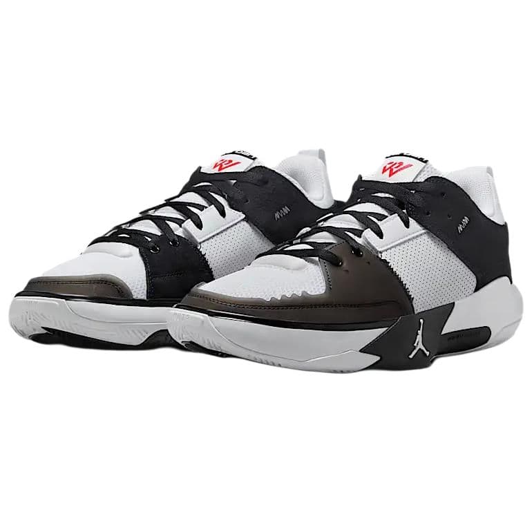 Кроссовки для баскетбола Jordan One Take 5 PF удобные мягкие износостойкие легкие лоу-топы баскетбольные кроссовки мужские бело-черный - изображение 3