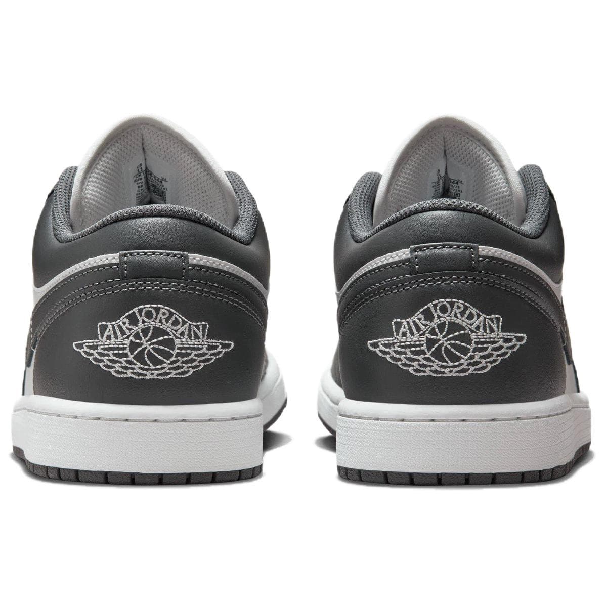 Ретро баскетбольные кроссовки Jordan Air Jordan 1 Low Grey White - изображение 5