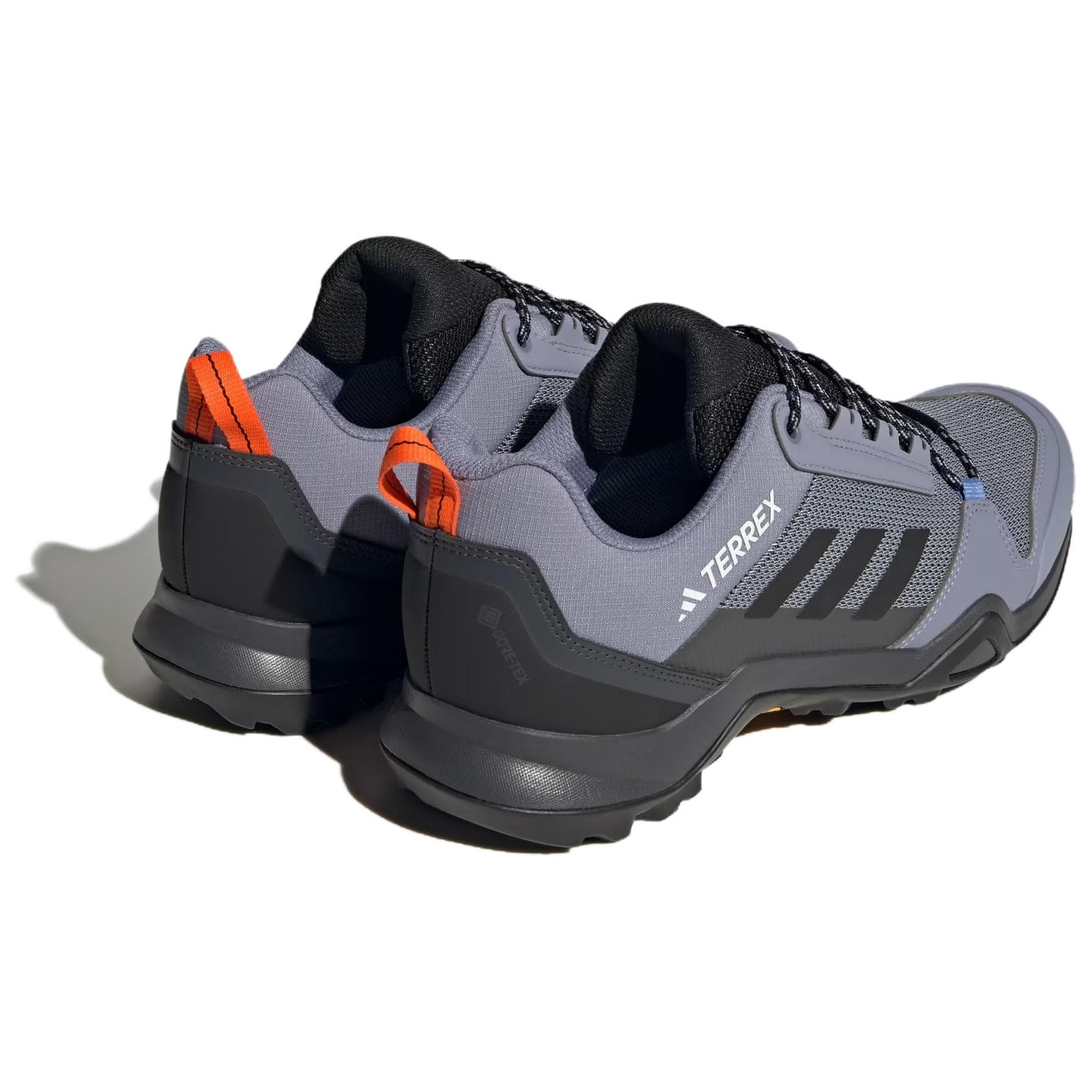 Кроссовки Adidas TERREX AX3 GTX Нескользящая и Водонепроницаемая Низкая Обувь для Альпинизма Мужская Синяя - изображение 3