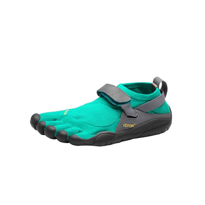 Кроссовки для спортзала Vibram KSO FIVE Fingers Обувь Низкий Верх Тренировочные Кроссовки Женские Синие Зеленые - изображение 1