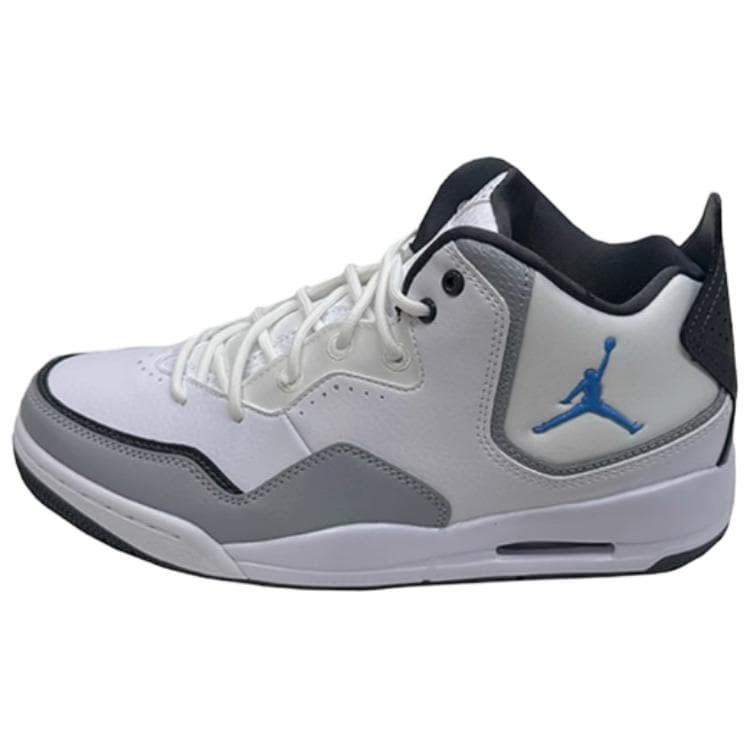 Ретро баскетбольные кроссовки Jordan Courtside 23 MID Топ Баскетбольные кроссовки Мужские Белые Серые - изображение 1