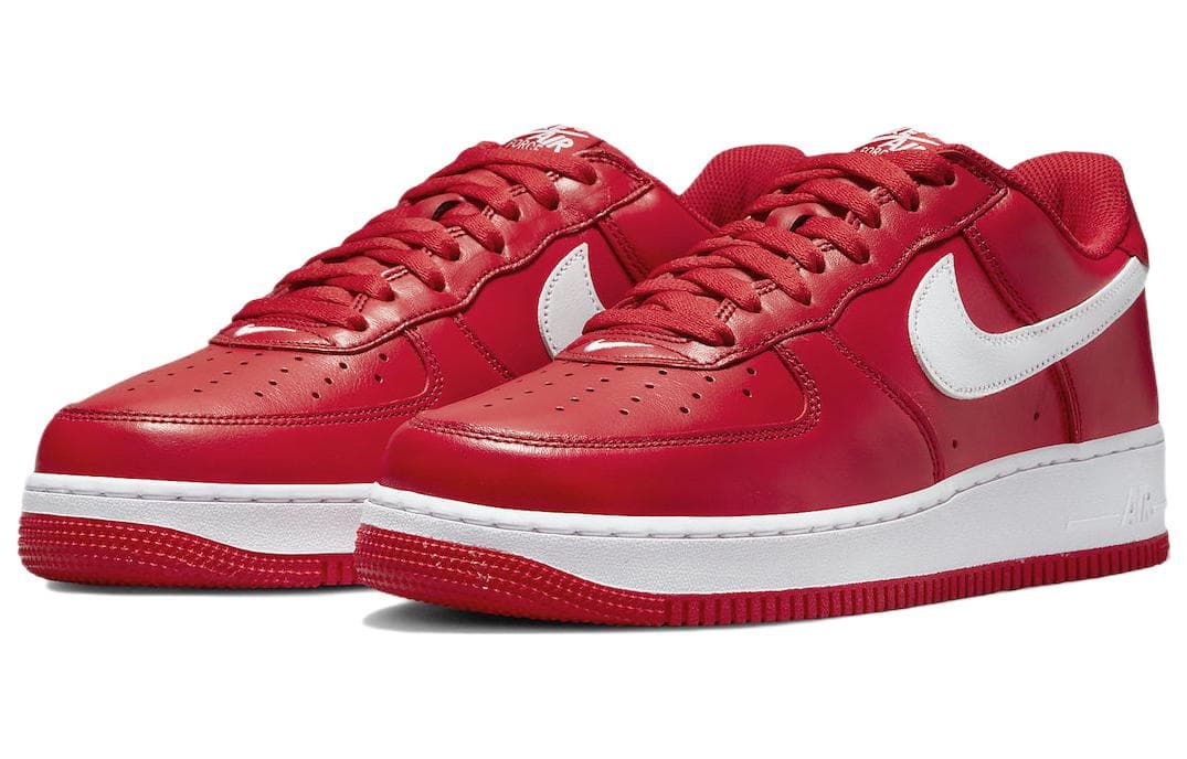 Кроссовки Nike Air Force 1 Low Red — фото 3