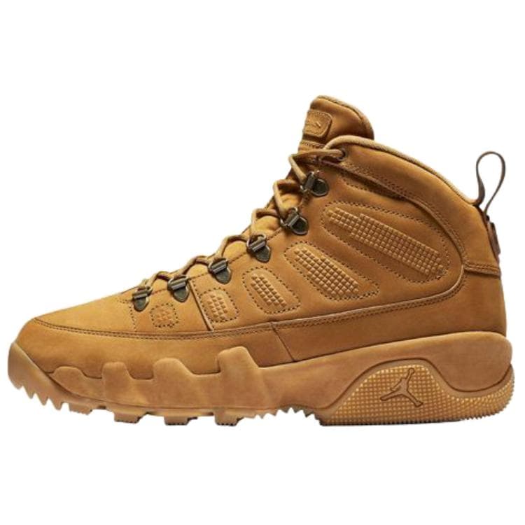Ретро баскетбольные кроссовки Jordan Air Jordan 9 Винтажные Баскетбольные Кроссовки Мужские Пшенично-Желтые - изображение 1
